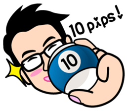 Winding of the "J teachers and FX" sticker #13902820