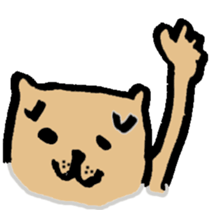 wool boll and peason sticker #13903023