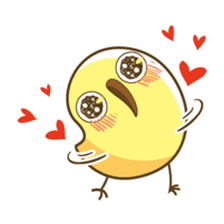 BeanBean Bird sticker #13903450