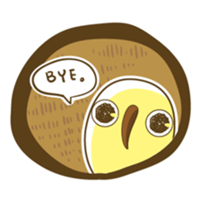 BeanBean Bird sticker #13903480