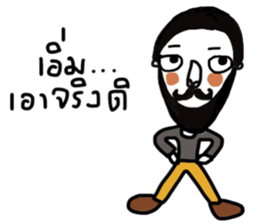 Beardy Beardy sticker #13903659