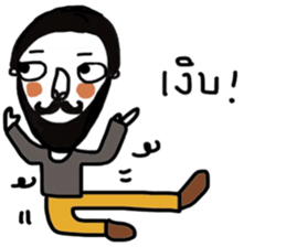 Beardy Beardy sticker #13903660