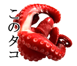 Octopus legs feel self-conscious sticker #13903869