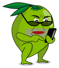 Coconut Man Vol,2 sticker #13903897