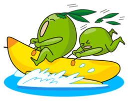 Coconut Man Vol,2 sticker #13903916