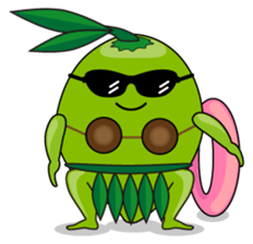 Coconut Man Vol,2 sticker #13903917