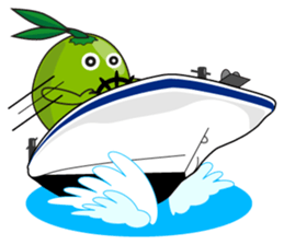 Coconut Man Vol,2 sticker #13903920