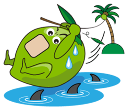 Coconut Man Vol,2 sticker #13903925