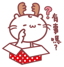 Maji Meow Christmas Special sticker #13904408
