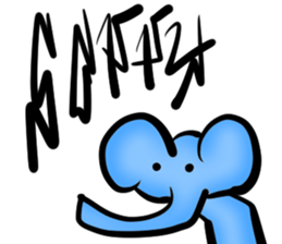 Elephant man sticker #13904616