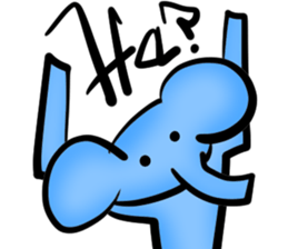 Elephant man sticker #13904620