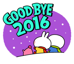 Spoiled Rabbits "Winter 2016-2017" sticker #13904806