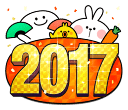 Spoiled Rabbits "Winter 2016-2017" sticker #13904808