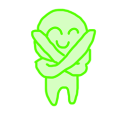 Green Man!! sticker #13905357