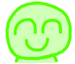 Green Man!! sticker #13905365