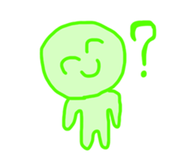 Green Man!! sticker #13905381