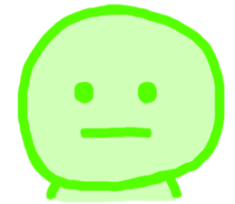 Green Man!! sticker #13905389