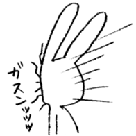 rabbit6 sticker #13905393