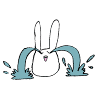 rabbit6 sticker #13905396