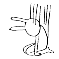 rabbit6 sticker #13905416