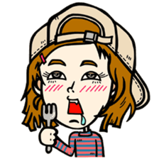 KAKI-P's sticker sticker #13905484