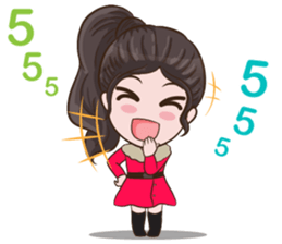 Vanda Girl sticker #13906096