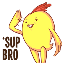 Weird Chicken sticker #13906150