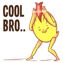 Weird Chicken sticker #13906156