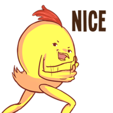 Weird Chicken sticker #13906158