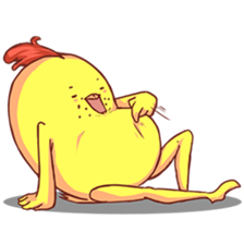 Weird Chicken sticker #13906159