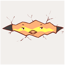 Weird Chicken sticker #13906160