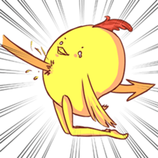 Weird Chicken sticker #13906162