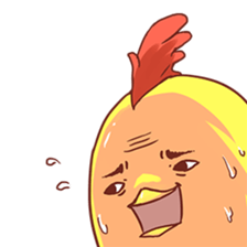 Weird Chicken sticker #13906164