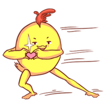 Weird Chicken sticker #13906165