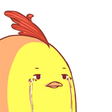 Weird Chicken sticker #13906167