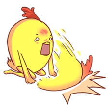 Weird Chicken sticker #13906168