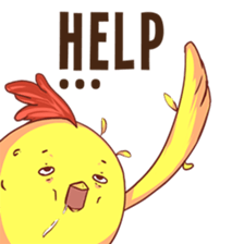 Weird Chicken sticker #13906169