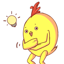 Weird Chicken sticker #13906171