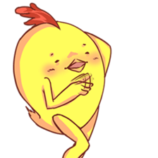 Weird Chicken sticker #13906176