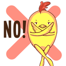 Weird Chicken sticker #13906177