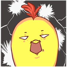 Weird Chicken sticker #13906179