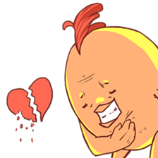 Weird Chicken sticker #13906182