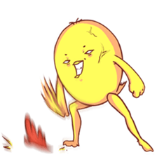 Weird Chicken sticker #13906183