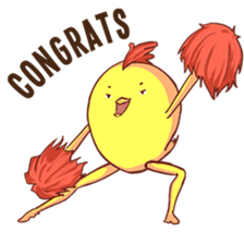 Weird Chicken sticker #13906184