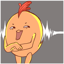 Weird Chicken sticker #13906187