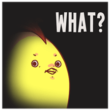Weird Chicken sticker #13906189