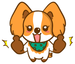 Cheeky Dog's life diary sticker #13907255
