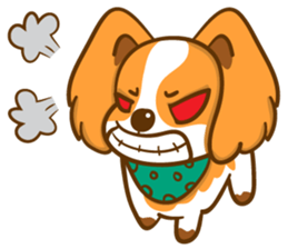 Cheeky Dog's life diary sticker #13907259