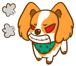 Cheeky Dog's life diary sticker #13907259