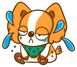 Cheeky Dog's life diary sticker #13907261